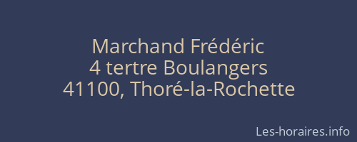 Marchand Frédéric