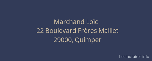 Marchand Loïc
