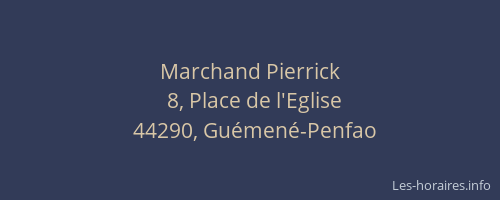 Marchand Pierrick