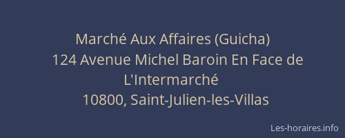 Marché Aux Affaires (Guicha)
