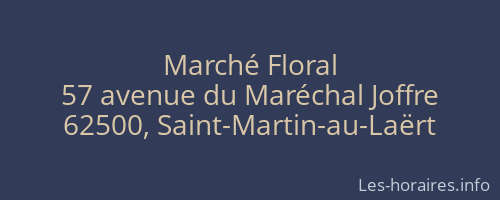 Marché Floral
