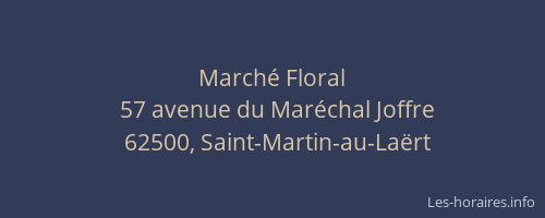 Marché Floral