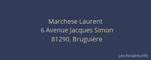 Marchese Laurent