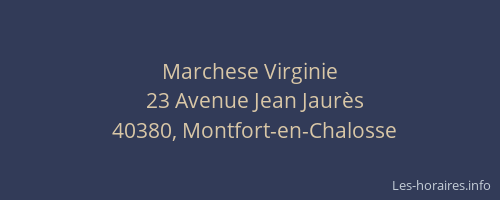Marchese Virginie