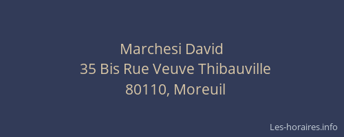 Marchesi David