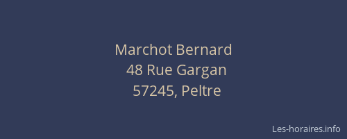 Marchot Bernard