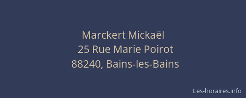 Marckert Mickaël