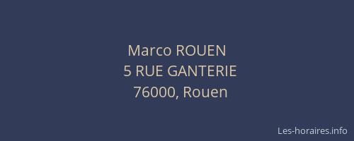 Marco ROUEN