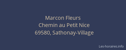 Marcon Fleurs