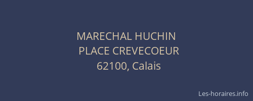 MARECHAL HUCHIN