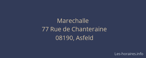 Marechalle