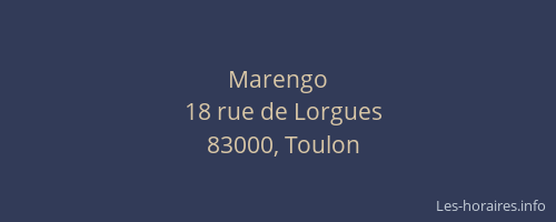 Marengo
