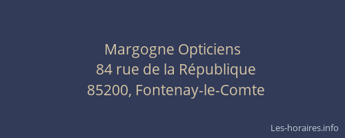 Margogne Opticiens