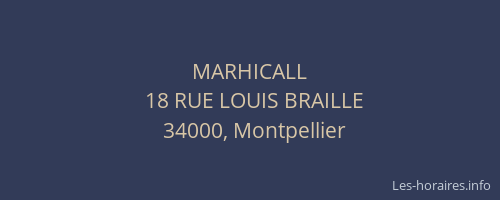 MARHICALL