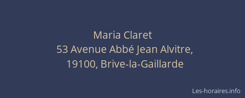 Maria Claret