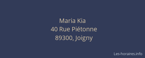 Maria Kia