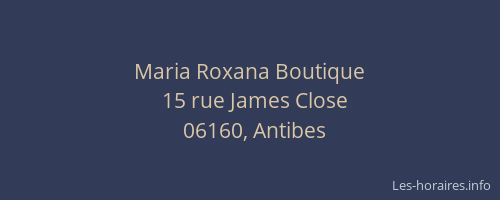 Maria Roxana Boutique