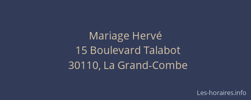 Mariage Herv&eacute;