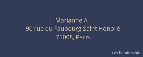 Marianne A