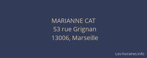 MARIANNE CAT