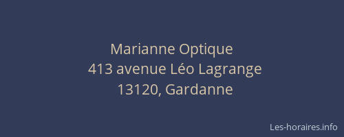 Marianne Optique