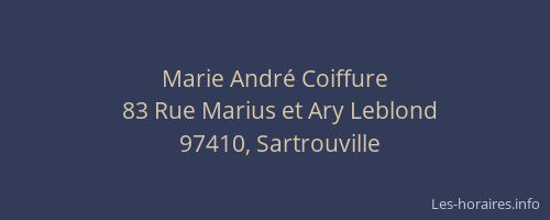 Marie André Coiffure