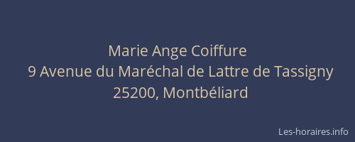 Marie Ange Coiffure