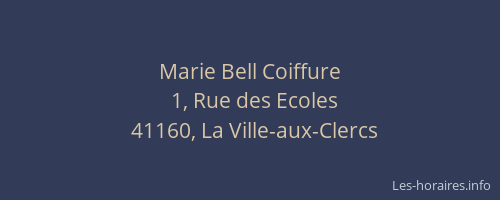 Marie Bell Coiffure