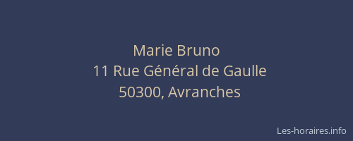 Marie Bruno