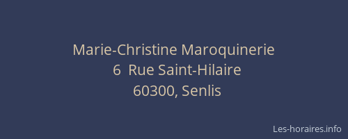 Marie-Christine Maroquinerie