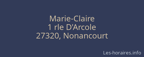 Marie-Claire