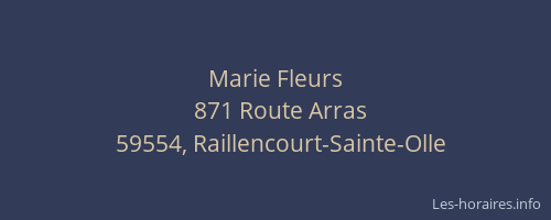 Marie Fleurs