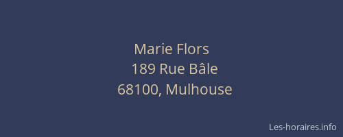 Marie Flors