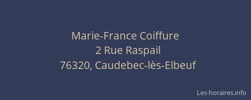 Marie-France Coiffure