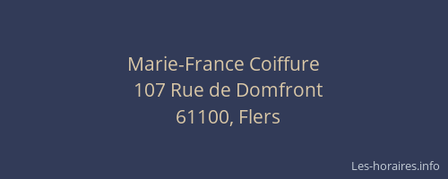 Marie-France Coiffure