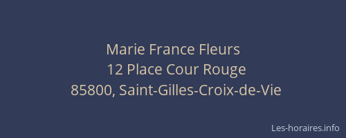 Marie France Fleurs
