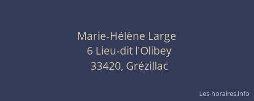 Marie-Hélène Large