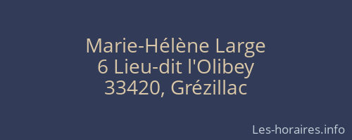Marie-Hélène Large