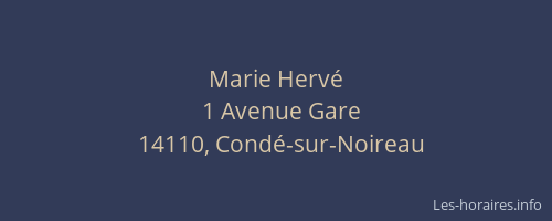 Marie Herv&eacute;