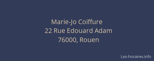 Marie-Jo Coiffure