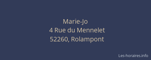 Marie-Jo