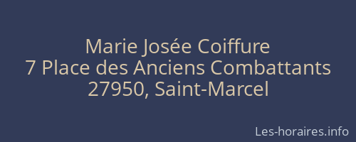 Marie Josée Coiffure