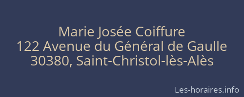 Marie Josée Coiffure