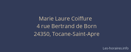 Marie Laure Coiffure