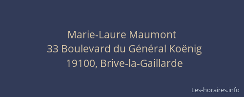 Marie-Laure Maumont