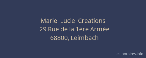 Marie  Lucie  Creations