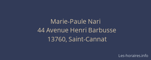 Marie-Paule Nari