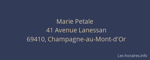 Marie Petale
