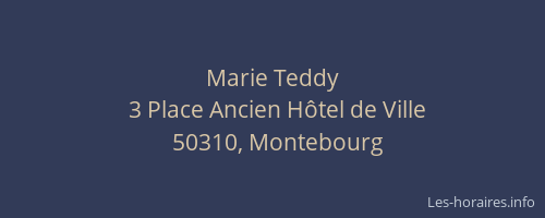 Marie Teddy