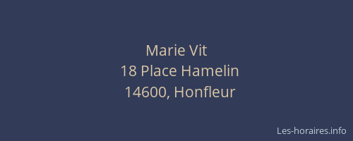 Marie Vit